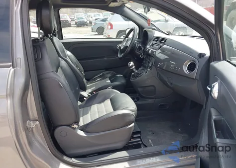 2012 Fiat 500 Sport from USA, damaged, VIN 3C3CFFBR5CT100441